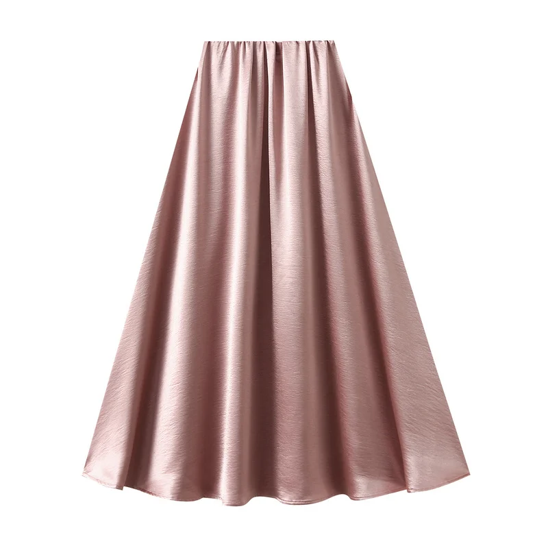 Nigikala Nigikala New Spring And Autumn New A-Dress Skirt Mid-Dress Mid-Dress Mid-Dress Mid-Senior Skirt 9993-1