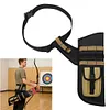 Adjustable Waist Hanging Arrow Quiver Lightweight Hip Archery Arrow Bag (Khaki)