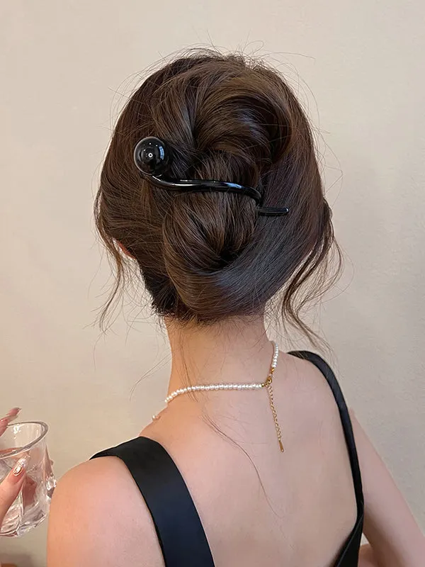 Geometric Hair Clips