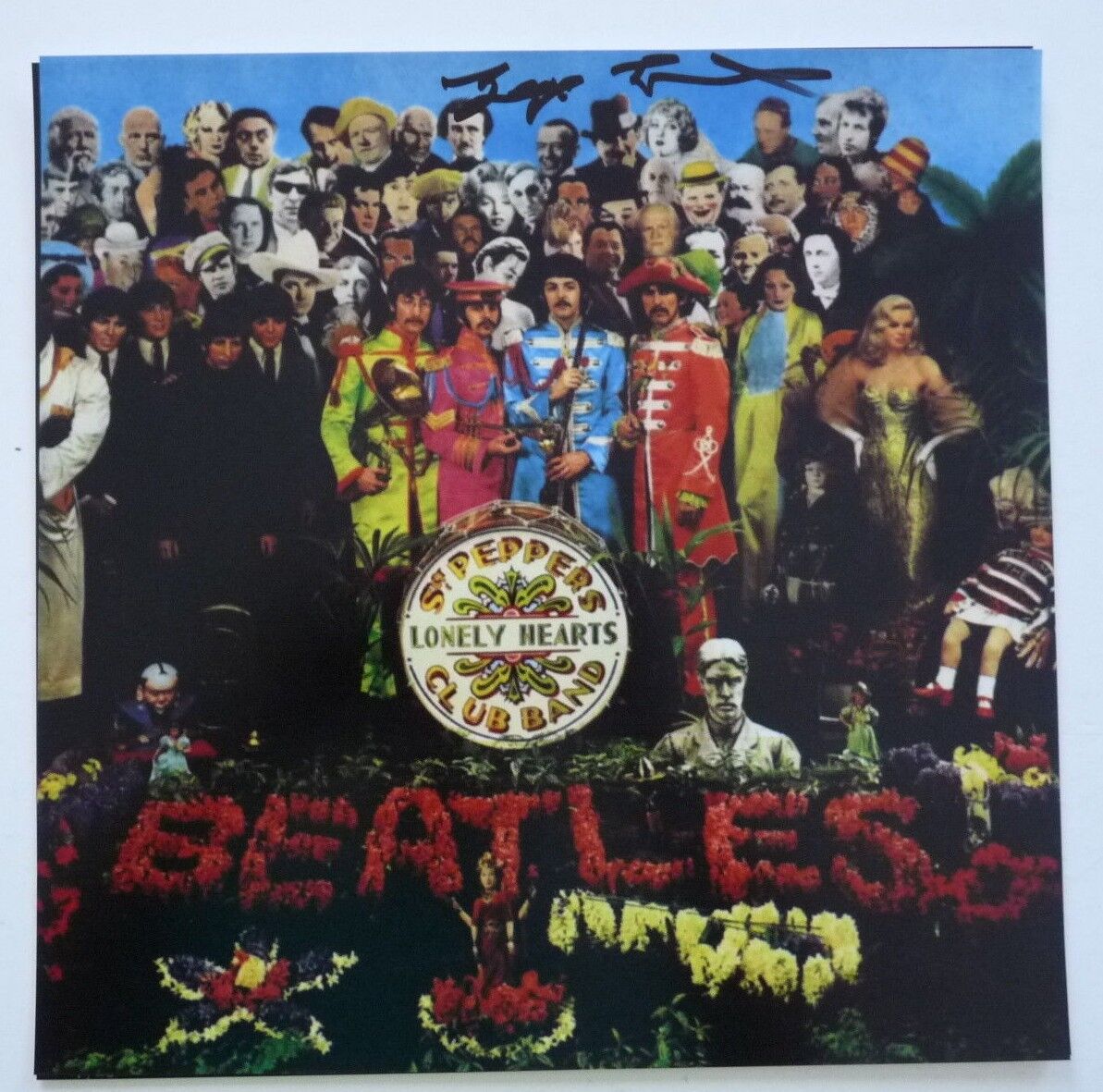 Geoff Emerick Beatles Sgt. Peppers Autographed Signed 12x12 Photo Poster painting PSA Guaranteed