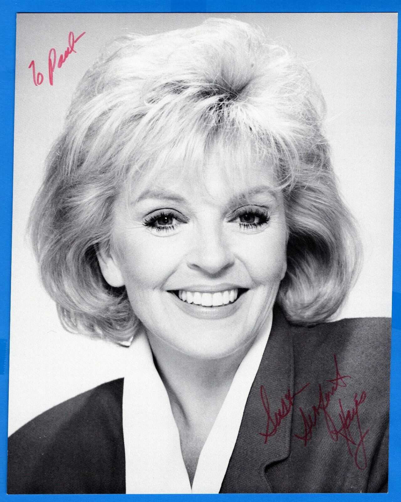 Susan Seaforth Hayes Actress Hand Signed Autograph 8x10 Photo Poster painting