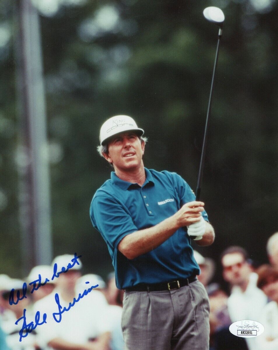 Hale Irwin Signed Autographed 8X10 Photo Poster painting PGA Golf Legend JSA RR32951