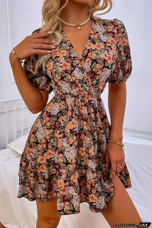 The Perfect Timing Floral Mini Dress