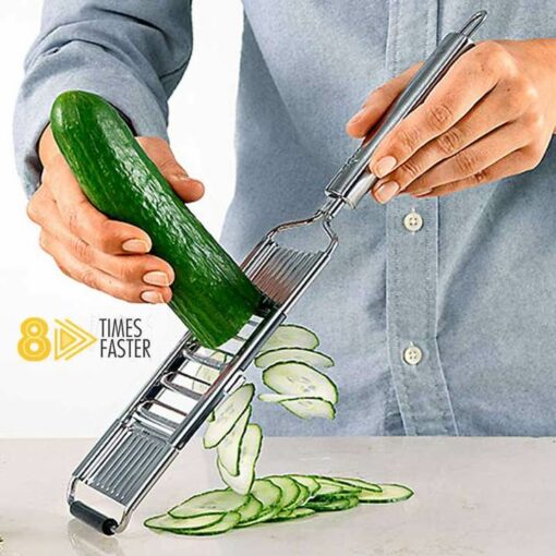 Multipurpose vegetable slicer cuts
