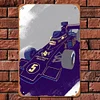 Racing Car - Vintage Metal Signs(12*16Inch) - Vehicle
