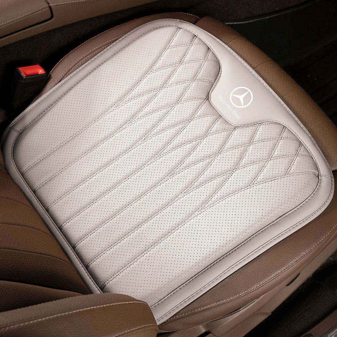 All-Season Universal Nappa leather Seat Cushions (with Logo)