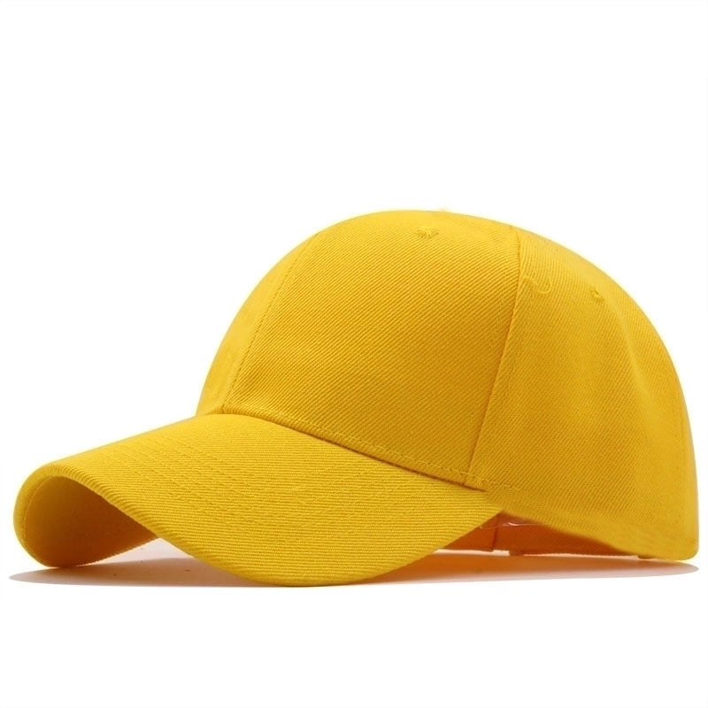 Solid Color Casual Baseball Cap