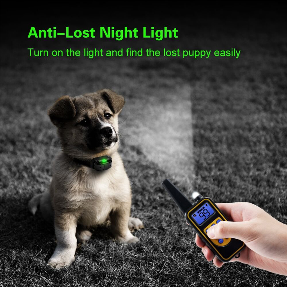 

Pet Trainer Remote Control Dog Training Collar Puppy Anti-barking Device, 501 Original