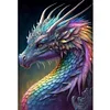 (US Local)Dragon-11CT Stamped Cross Stitch Kit(45x65cm)