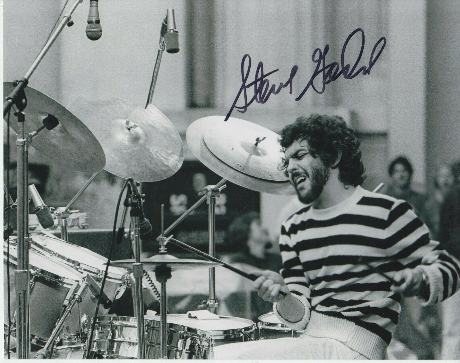 Steve Gadd 8x10 Signed Photo Poster painting w/ COA Drummer #1