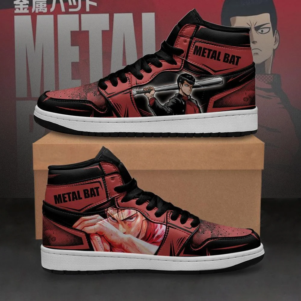 Kingofallstore - Metal Bat Sneakers One Punch Man Anime Custom Shoes