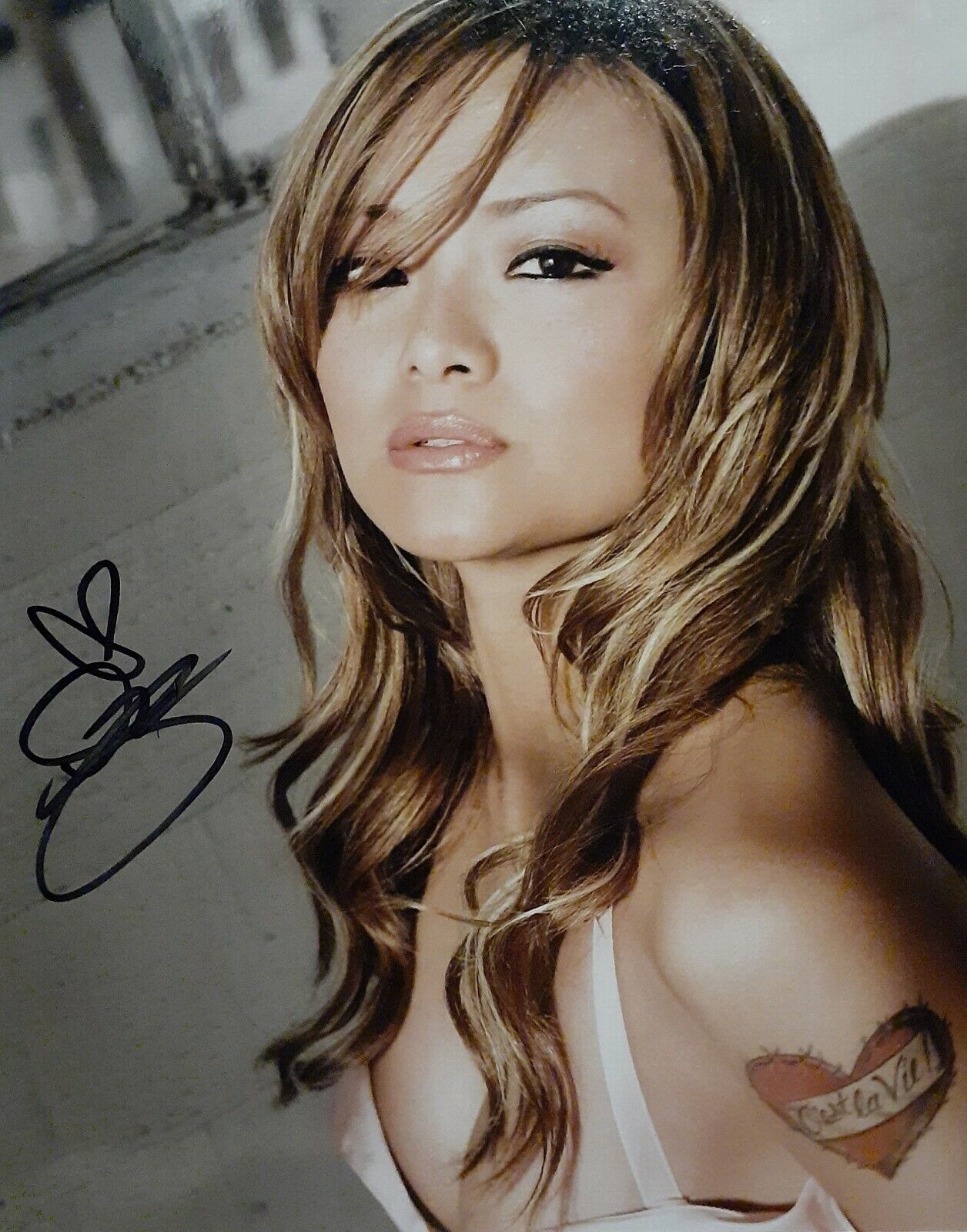 Tila Tequila signed 8x10