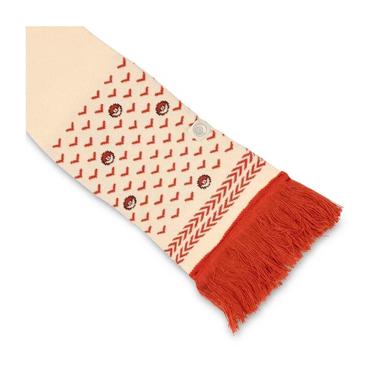 Poké Ball Festive Winter Knit Scarf (One Size-Adult)