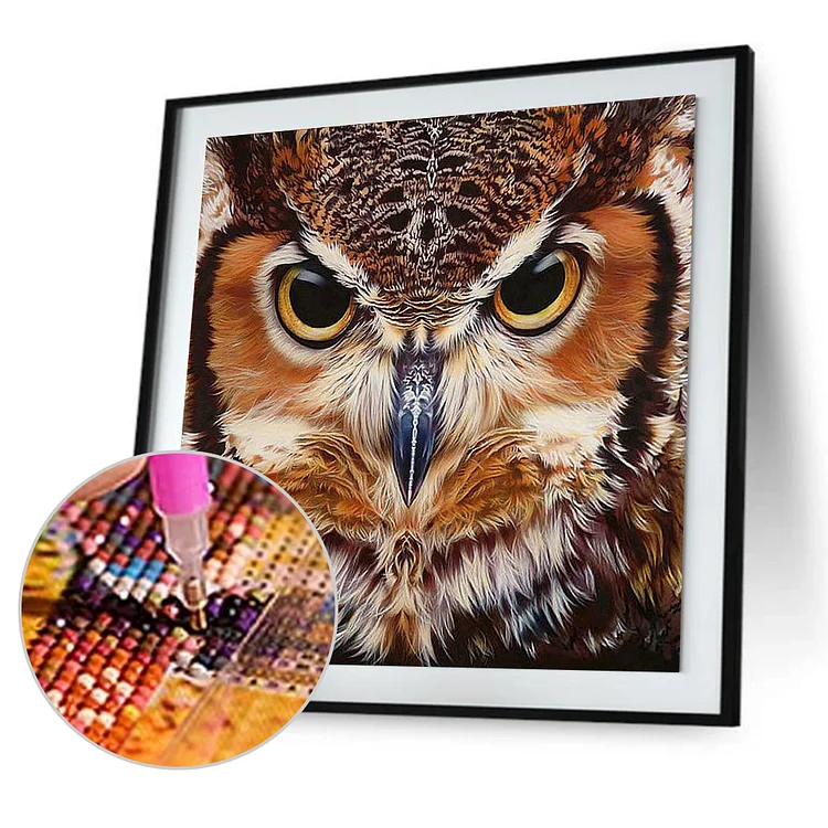 Animal Print  Round Diamond Painting 30*30cm