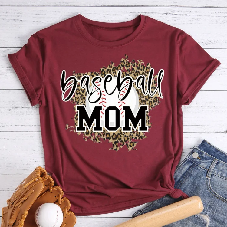 AL™ Baseball mom T-Shirt-013159-Annaletters