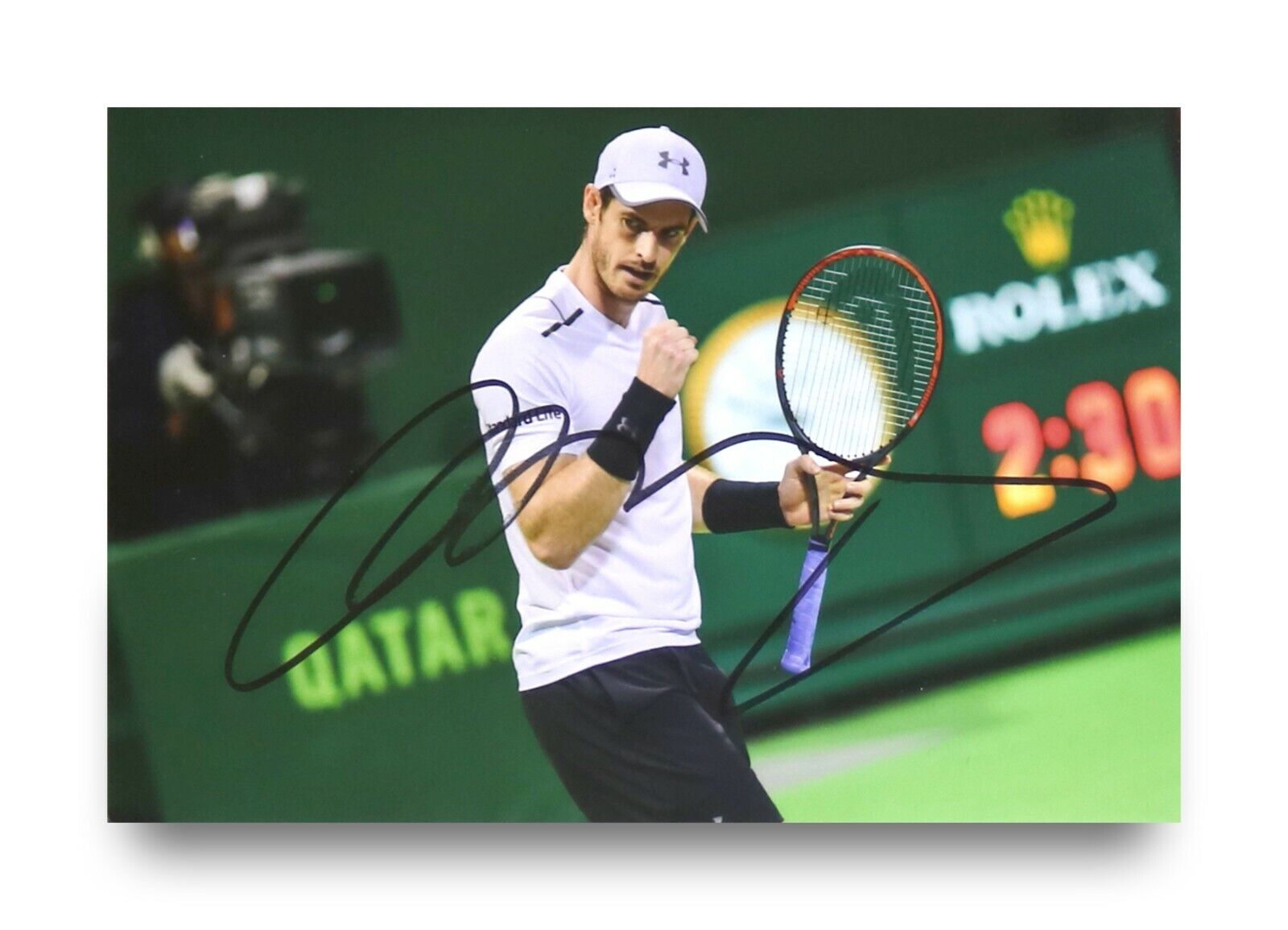 Sir Andy Murray Signed 6x4 Photo Poster painting Tennis Champion ATP Grand Slam Autograph + COA