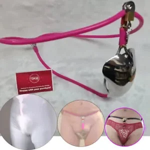 pornhint Pornhint Male Stainless Steel Chastity Belt Invisible Panty Lockable Cage Bondage Device
