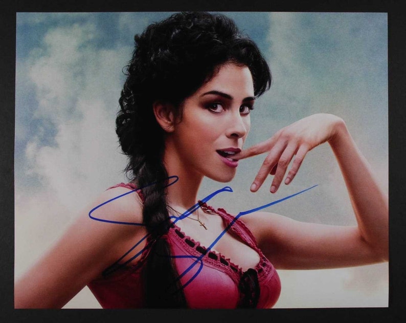 Sarah Silverman Signed Autographed Glossy 11x14 Photo Poster painting - COA Matching Holograms