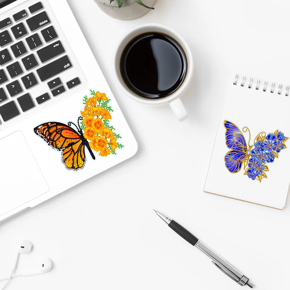 Butterfly Gem Sticker Paint by Numbers DIY for Kids Adult Gift Rewards