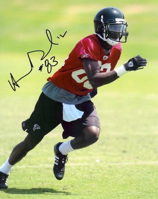 *HARRY DOUGLAS*SIGNED*AUTOGRAPHED*ROOKIE*Photo Poster painting*ATLANTA*FALCONS*NFL*FOOTBALL*COA*