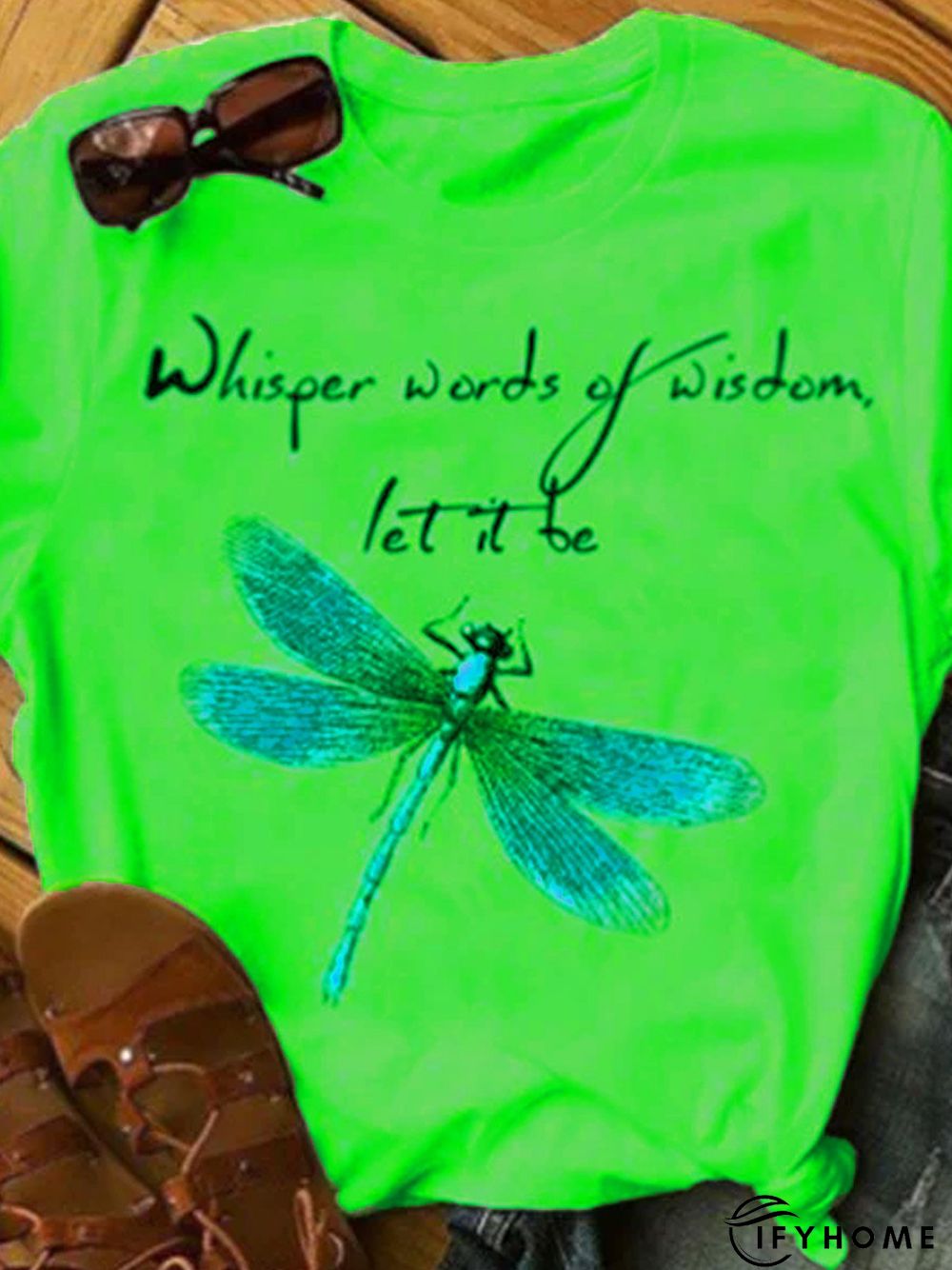 Casual Patchwork T-shirt | IFYHOME