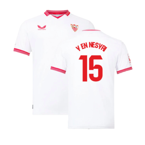 Seville FC Youssef En-Nesyri 15 Home Shirt Kit 2023-2024