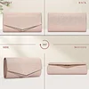 BAIGIO Elegant Abendtasche Damen Clutch Damen Brauttasche Champagner Schultertasche Einfarbige Ttasche f&uuml;r Hochzeit Party Cocktail