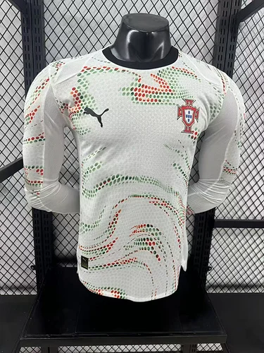 2025-26 Portugal Away Long Sleeve Shirt - Players