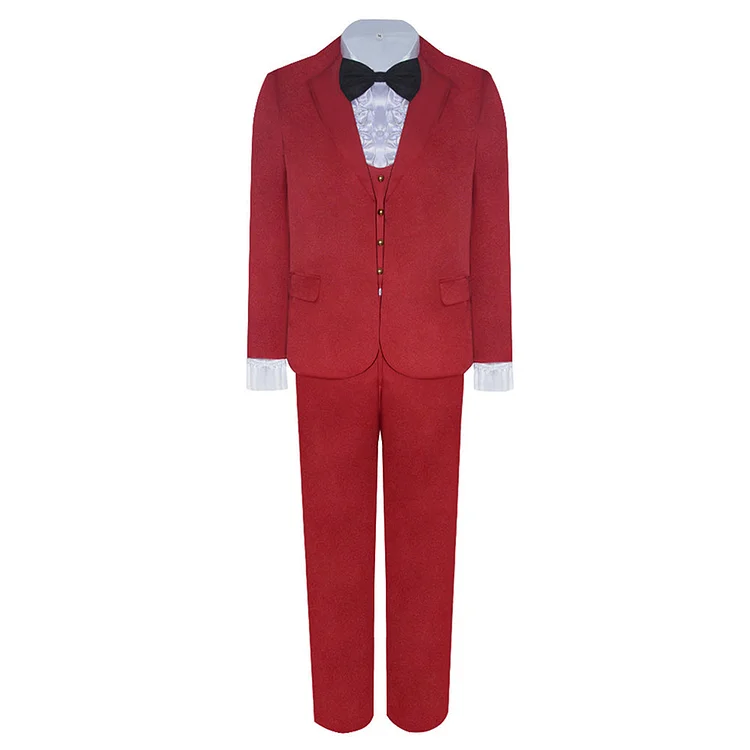 Beetlejuice Beetlejuice Red Set Outfits Cosplay Costume Halloween Carnival Suit