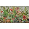 Cactus-14CT Stamped Cross Stitch 76*42cm/29.92*16.54in (Big Size) tapestrymarket