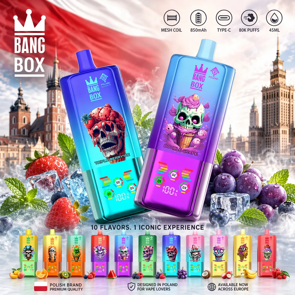Bateria 850 mAh, 60 ml liquidu, 80 000 zaciągnięć