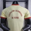 Retro Player Version Colombia Yellow Soccer Jersey