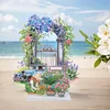 >SALE<Acrylic Garden Classic Car Desktop Diamond Art Kits for Home Office Decor