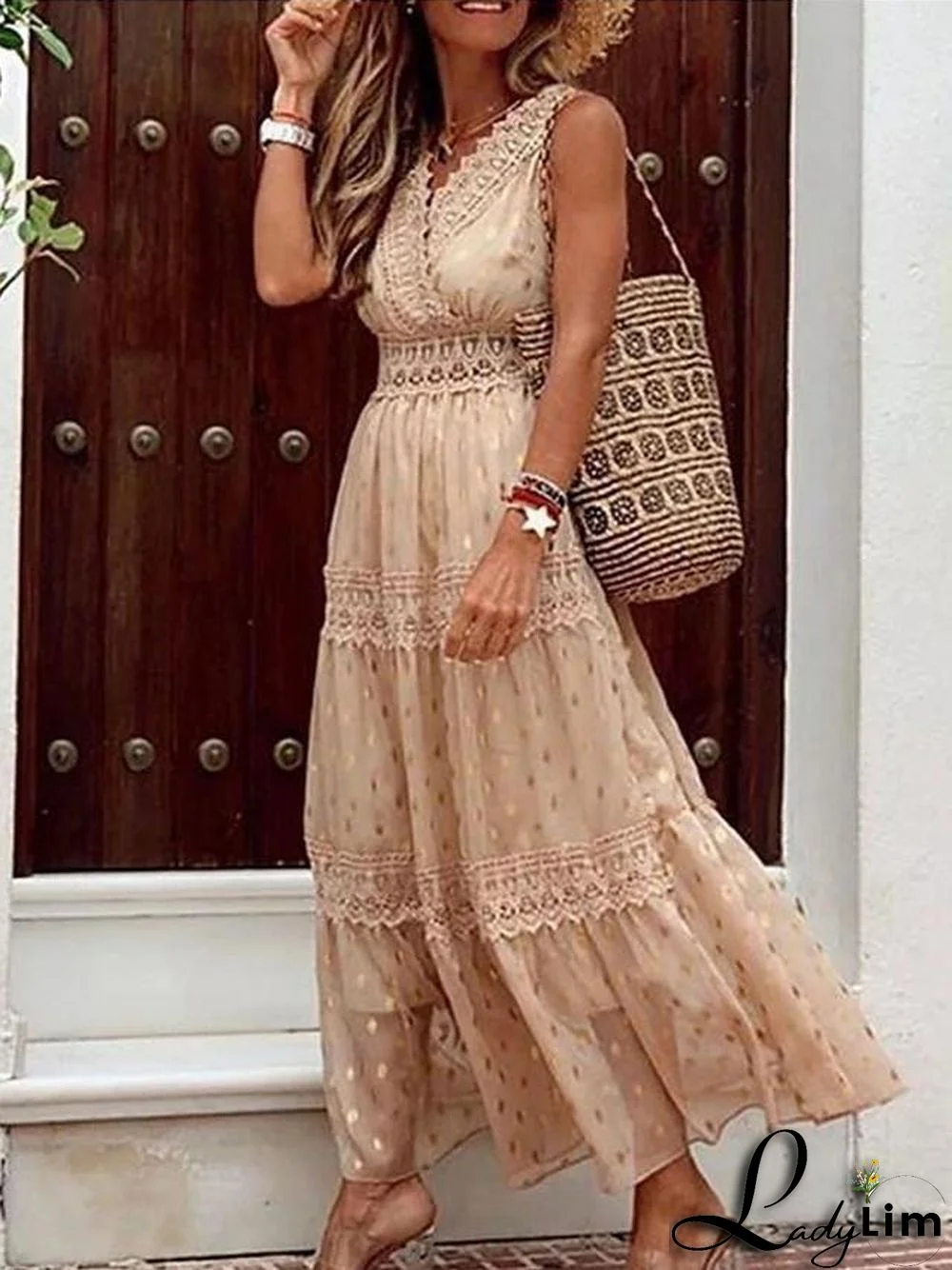 Women's A-Line Dress Maxi long Dress