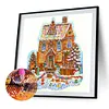 uk.everydayedeals (Limited Stock)Diamond Painting - Round AB Drills - Xmas Biscuit(45*45cm)