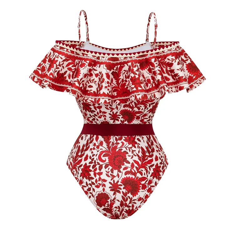 ★TREEMINGBIRD★ Ruffle Sleeveless One-piece TREEMINGBIRD] Ruffle Sleeveless One-piece [ White ] 正規品