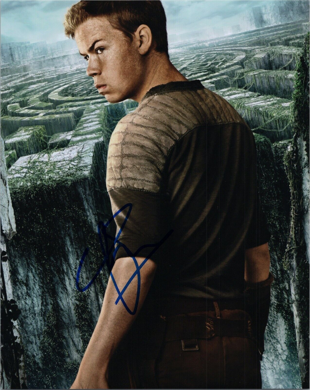 ~~ WILL POULTER Authentic Hand-Signed The Maze Runner