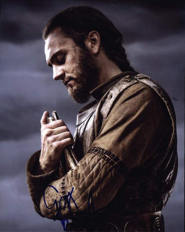 George Blagden authentic signed celebrity 8x10 Photo Poster painting W/Cert Autograph A0220