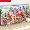 DIY Pearl Painting - Handmade Self - Adhesive Pearls - Scenery