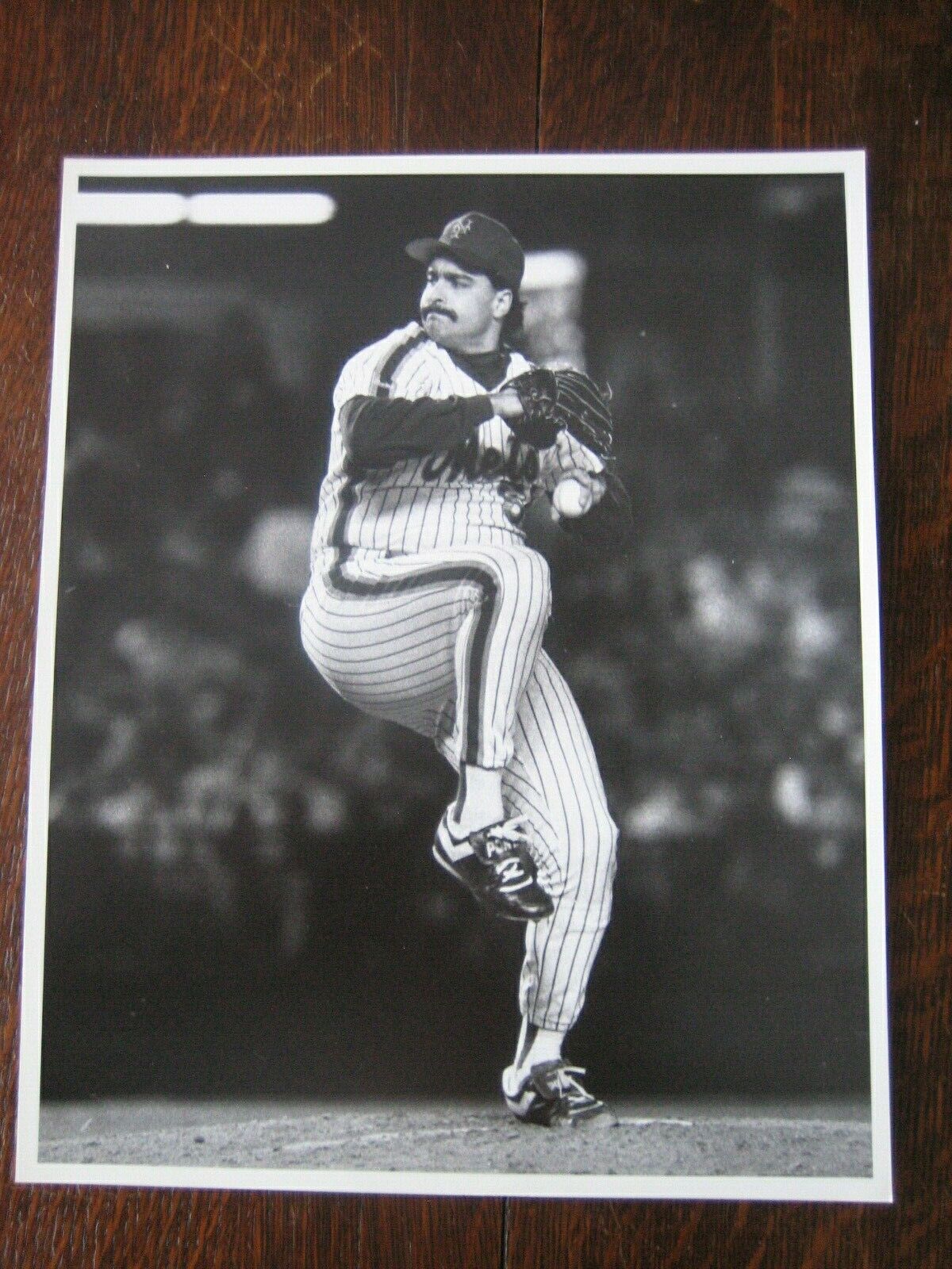 Sid Fernandez 9/26 1989 Press Original 10 x 13 Photo Poster painting by Bob Olen New York Mets