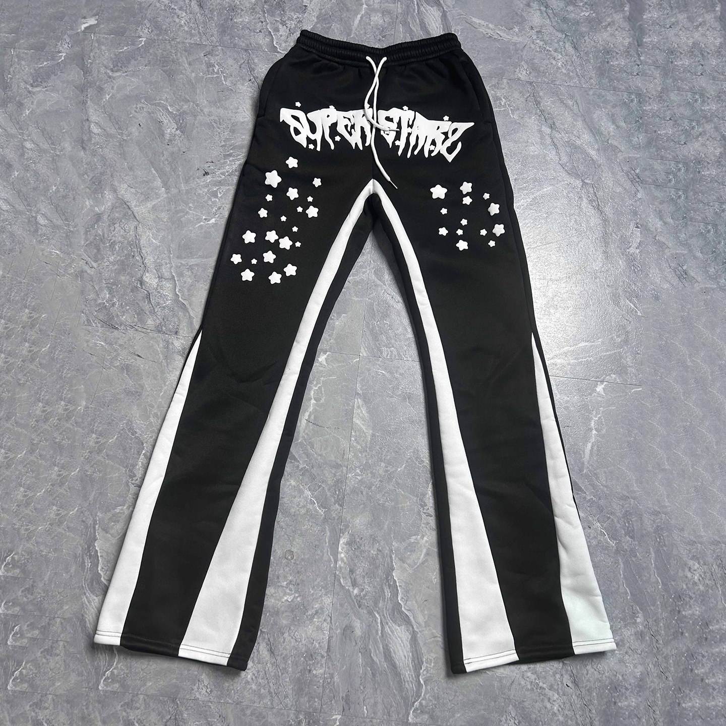 Sopula Vintage Street Superstars Graphic Flared Sweatpants - Sopula｜Premium Graphic Tees & Graphic Clothing