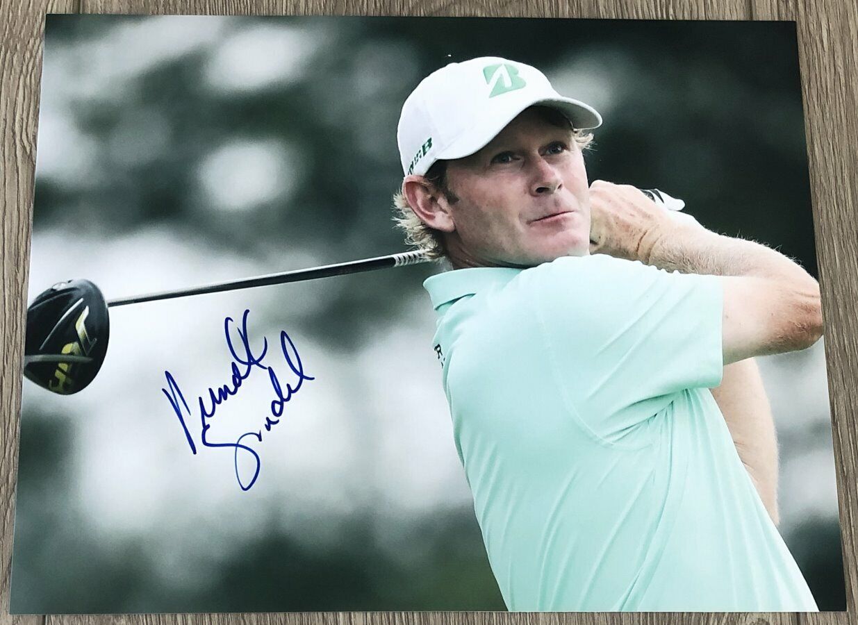 BRANDT SNEDEKER SIGNED AUTOGRAPH PGA GOLF 8x10 Photo Poster painting B w/EXACT PROOF