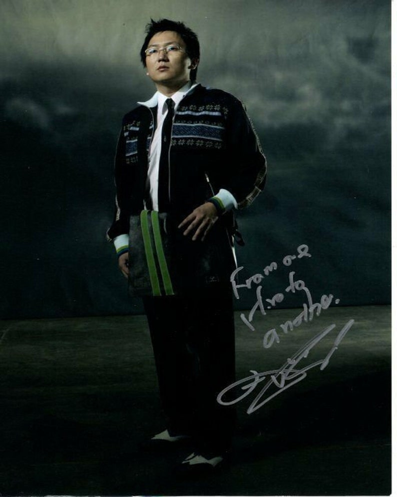 Masi oka signed autographed heroes hiro nakamura Photo Poster painting great content