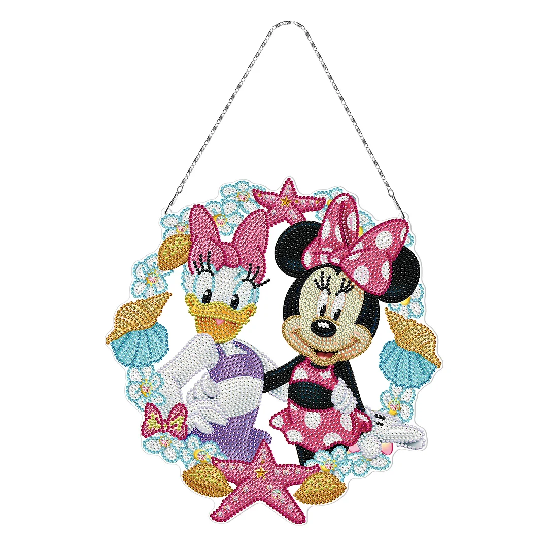 DIY Diamond Painting Hanging Wreath - Mickey Mouse(Double Sided)