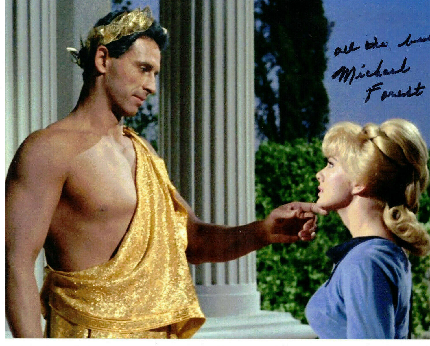 Michael Forest Authentic Signed 8x10 Photo Poster painting Autographed, Star Trek, Apollo