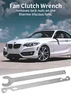 Fan Clutch Nut Wrench 32mm Car Fan Clutch Nut Wrench for BMW E34 E39 E36 E46 E90
