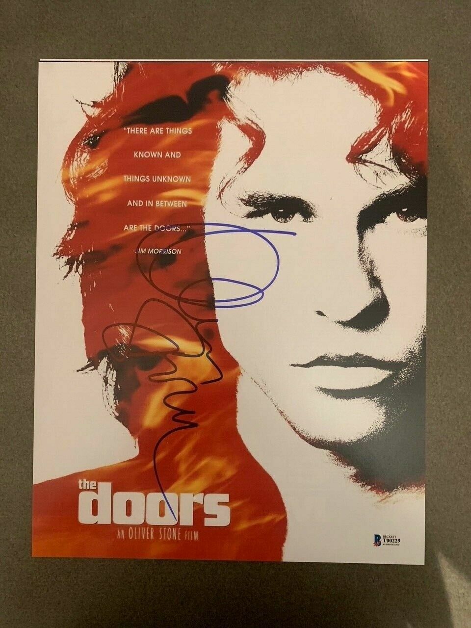 Oliver Stone: Academy Award Director The Doors signed 11x14 Photo Poster painting BAS COA