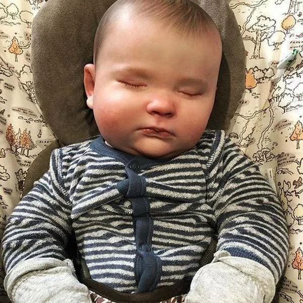 19" Little Janos Asleep Realistic Reborn