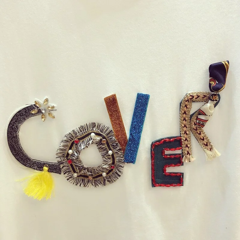 NEEDBO T shirt Women Cotton Casual O-Neck Sexy T-shirt Women Oversize Letter Tshirt Femme White Tees Tops Tee Shirt Femme