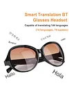 144 Languages Smart Glasses Translator Bluetooth-Compatible 5.3 Wireless Earbuds